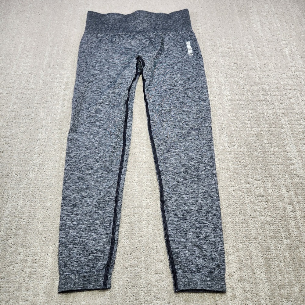 Gymshark‎ Leggings Women Medium Marl Seamless Gray Athleisure Training